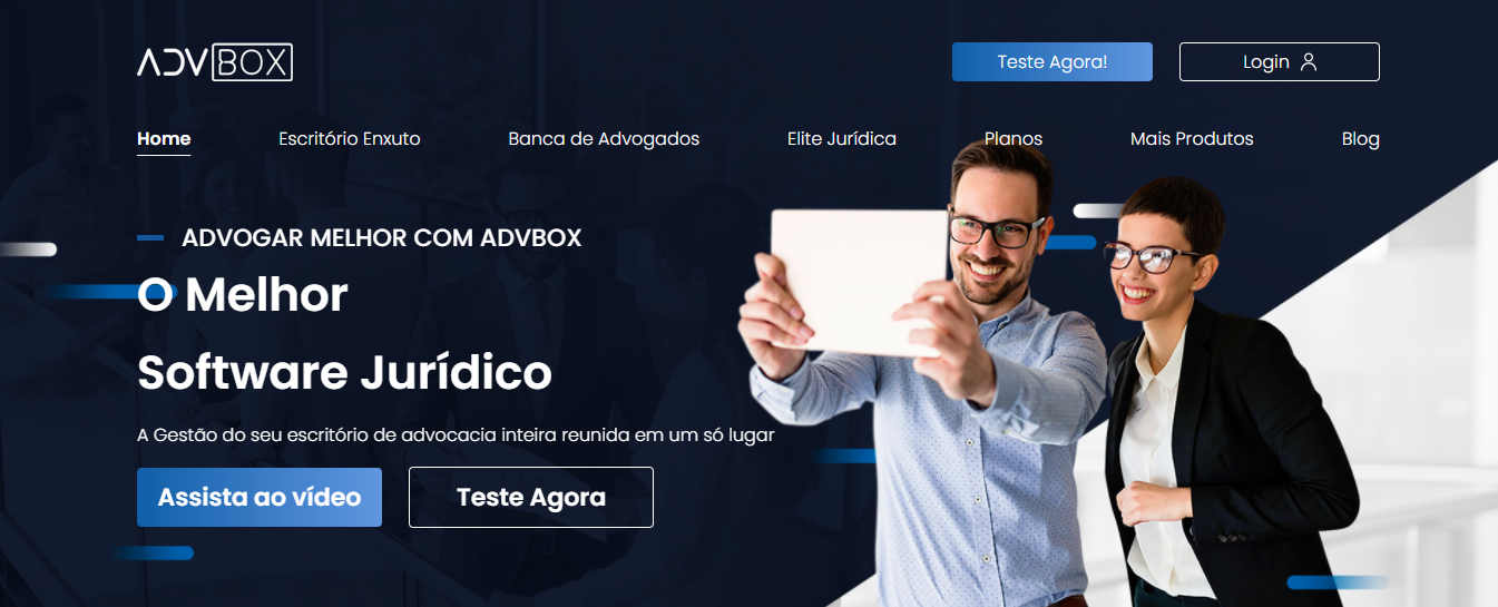 imagem do site advbox